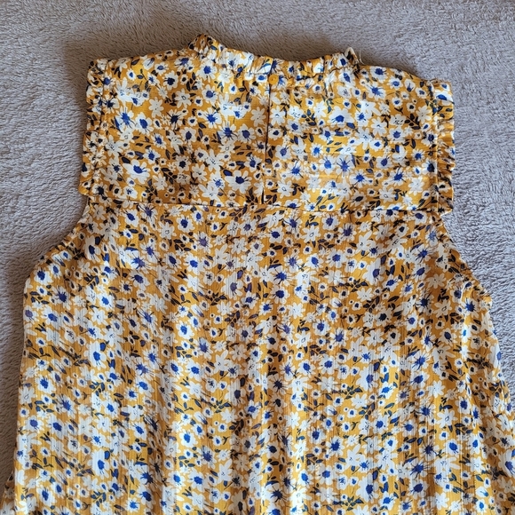 Rachel Zoe floral sleeveless blouse size XS - Picture 8 of 14